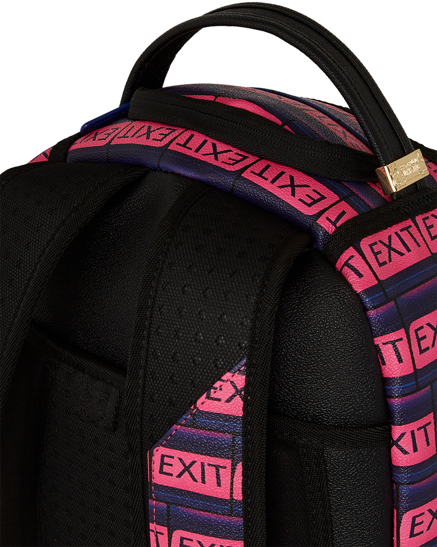 SPRAYGROUND® BACKPACK EXIT PINK STRIPE BACKPACK