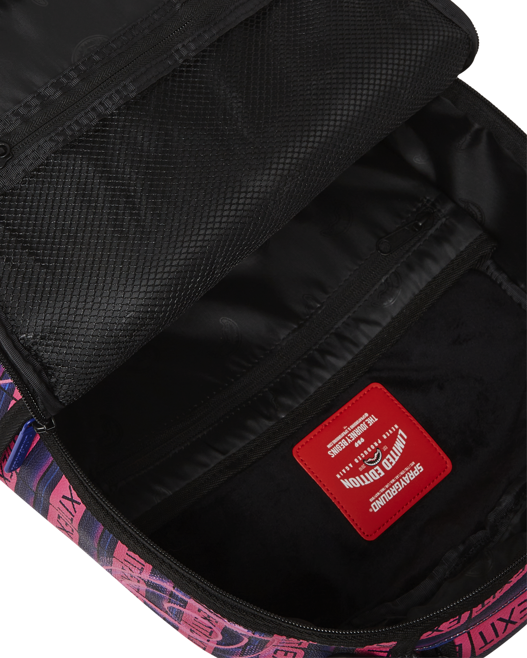 SPRAYGROUND® BACKPACK EXIT PINK STRIPE BACKPACK