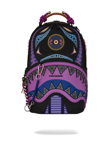 SPRAYGROUND® BACKPACK AFRICAN INTELLIGENCE 12 BROOKLYN & BEYOND BACKPACK - SANDFLOWER COLLAB