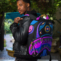 SPRAYGROUND® BACKPACK AFRICAN INTELLIGENCE 12 BROOKLYN & BEYOND BACKPACK - SANDFLOWER COLLAB