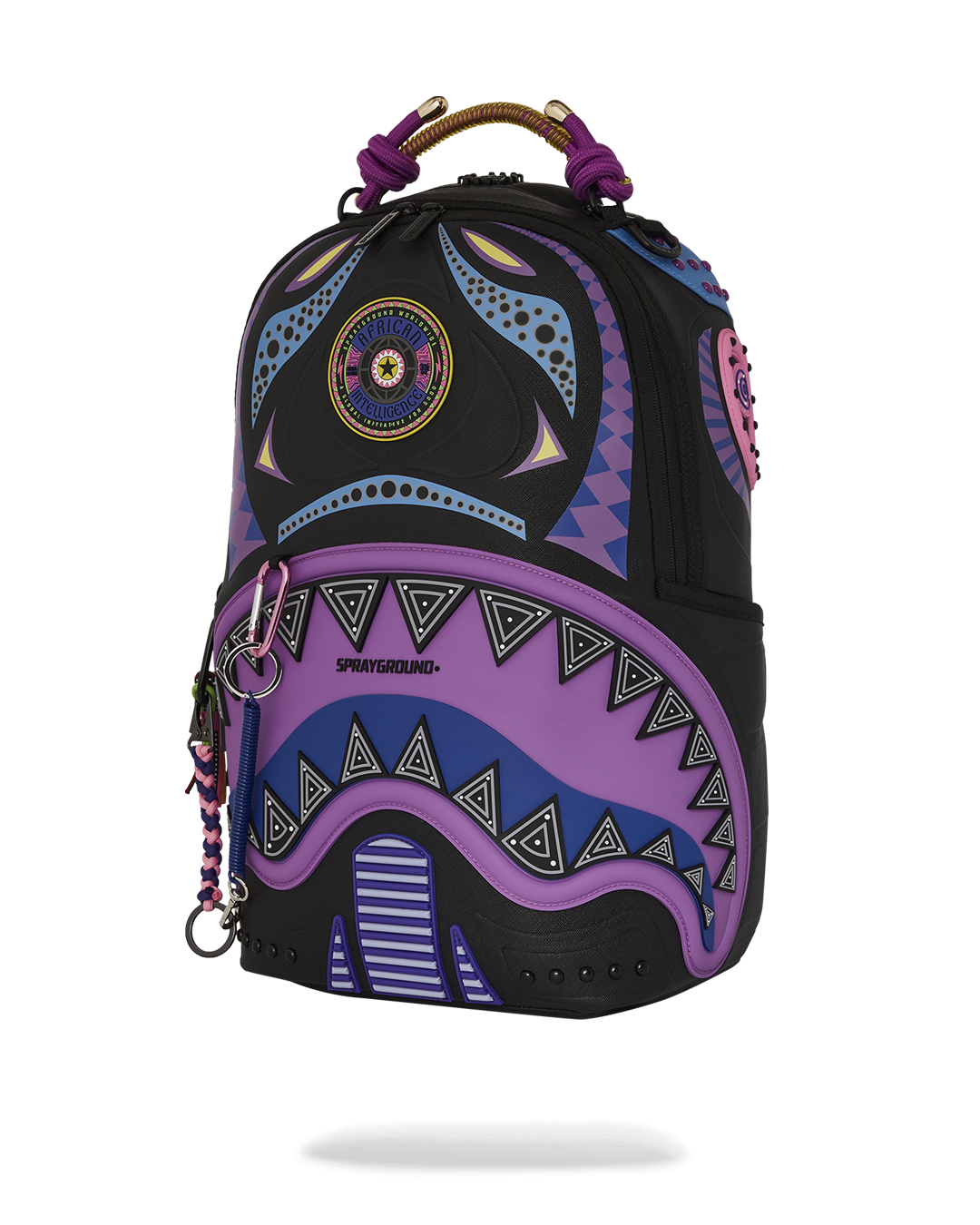 SPRAYGROUND® BACKPACK AFRICAN INTELLIGENCE 12 BROOKLYN & BEYOND BACKPACK - SANDFLOWER COLLAB