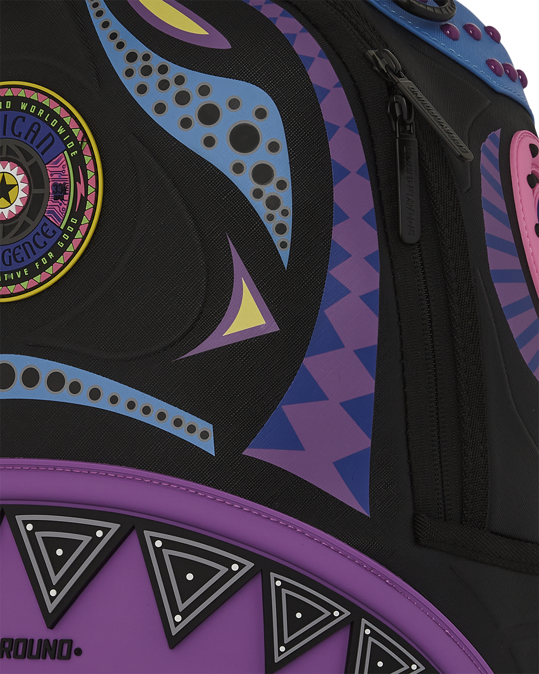 SPRAYGROUND® BACKPACK AFRICAN INTELLIGENCE 12 BROOKLYN & BEYOND BACKPACK - SANDFLOWER COLLAB