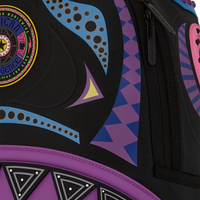 SPRAYGROUND® BACKPACK AFRICAN INTELLIGENCE 12 BROOKLYN & BEYOND BACKPACK - SANDFLOWER COLLAB