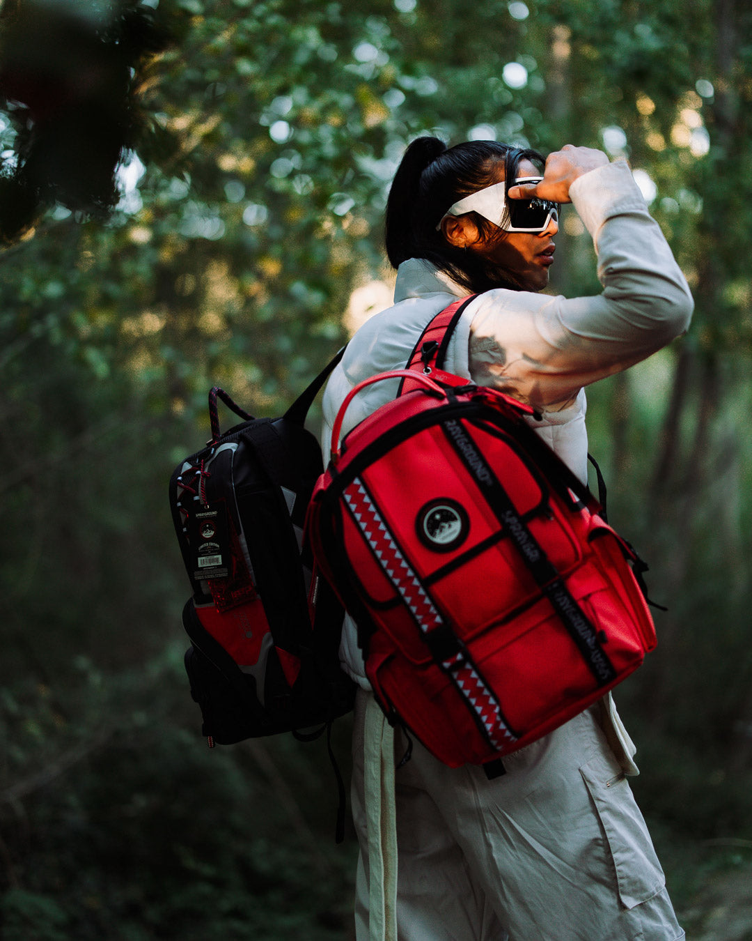 SPRAYGROUND® BACKPACK SKY HIGH SEEKERS ARCTIC RED BACKPACK