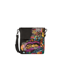 SPRAYGROUND® SLING HALF GRAF LIPSTICK MESSENGER BAG