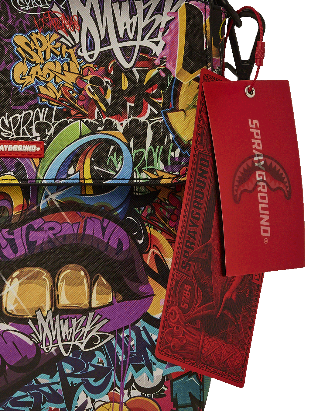 SPRAYGROUND® SLING HALF GRAF LIPSTICK MESSENGER BAG