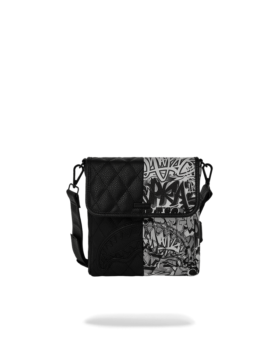 SPRAYGROUND® SLING HALF GRAF QUILTED MESSENGER BAG