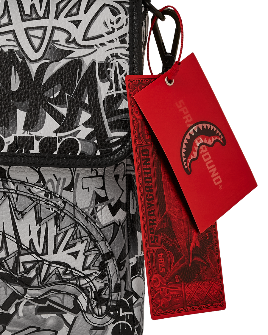 SPRAYGROUND® SLING HALF GRAF QUILTED MESSENGER BAG