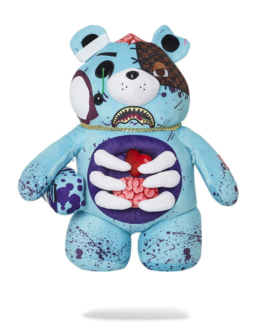 SPRAYGROUND® BACKPACK ZOMBIE BEAR PLUSH BEAR BACKPACK