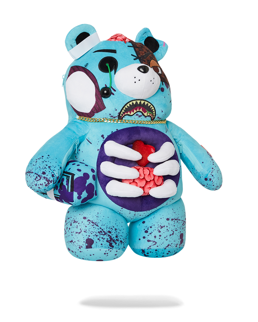 SPRAYGROUND® BACKPACK ZOMBIE BEAR PLUSH BEAR BACKPACK