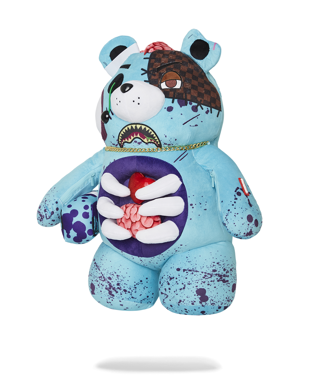 SPRAYGROUND® BACKPACK ZOMBIE BEAR PLUSH BEAR BACKPACK