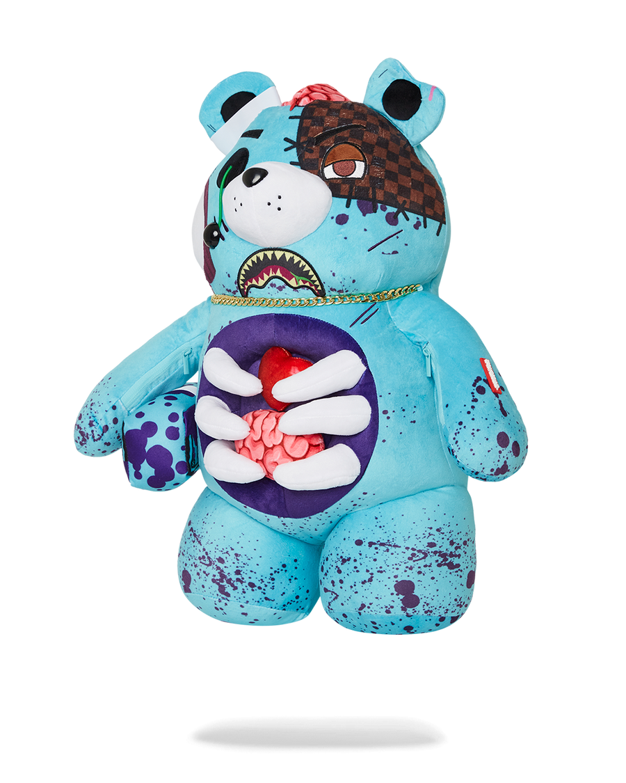 SPRAYGROUND® BACKPACK ZOMBIE BEAR PLUSH BEAR BACKPACK