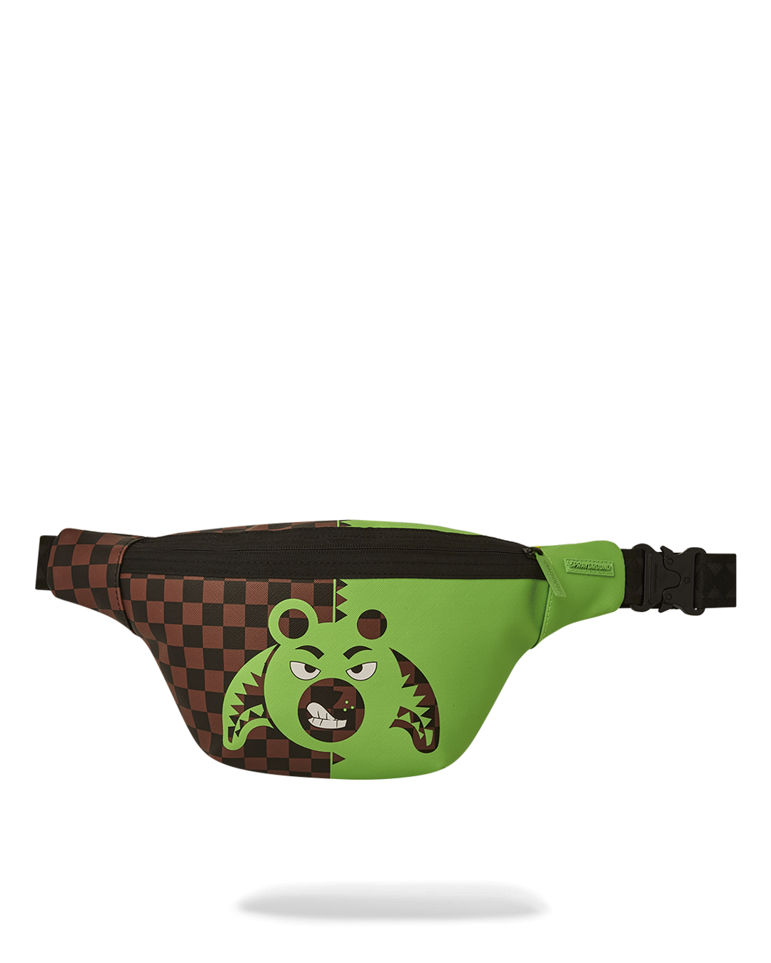 SPRAYGROUND® CROSSBODY GREEN MONEY BEAR SAVVY CROSSBODY