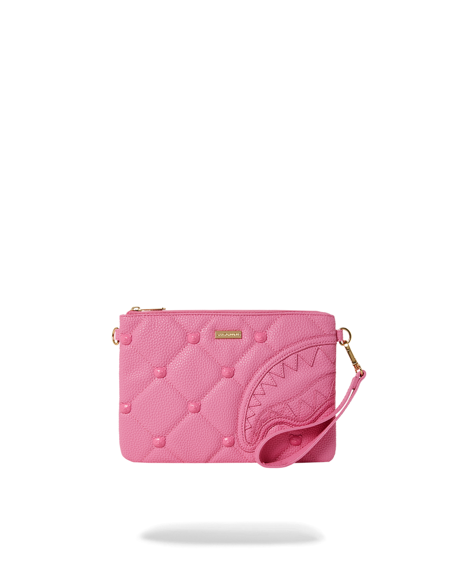 SPRAYGROUND® POUCHETTE SORBET STUNNA BEAR STUD POUCHETTE