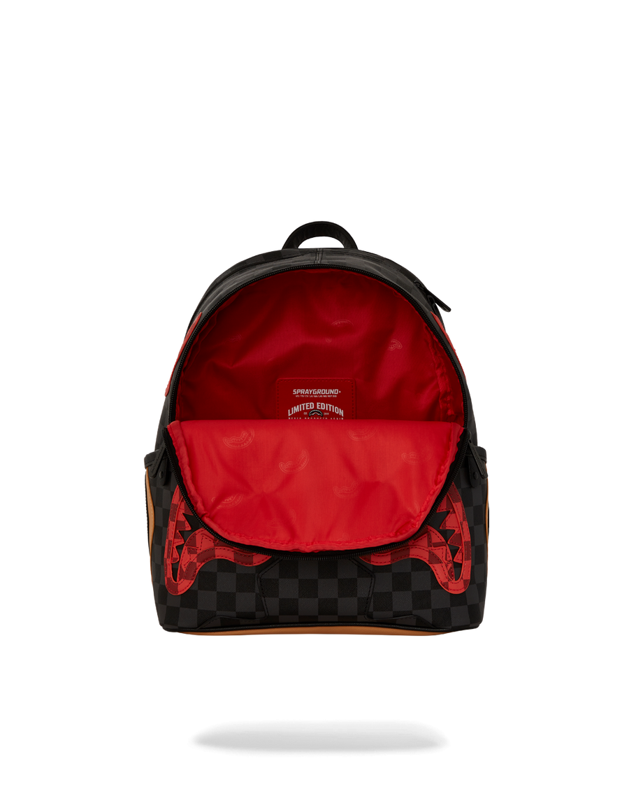 SPRAYGROUND® BACKPACK EVIL TRIPLE DECKER SAVAGE