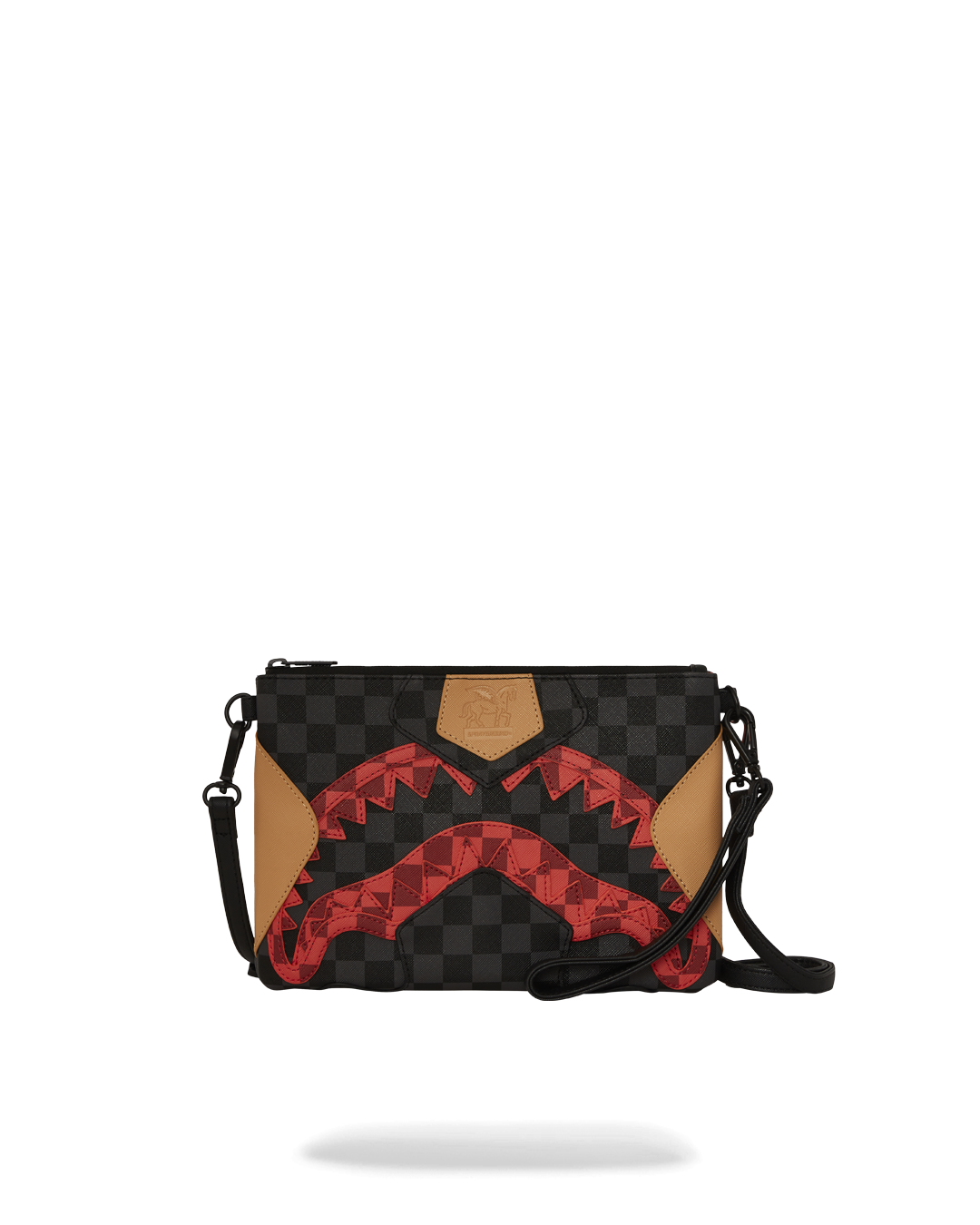 SPRAYGROUND® POUCHETTE EVIL TRIPLE DECKER CROSSOVER CLUTCH