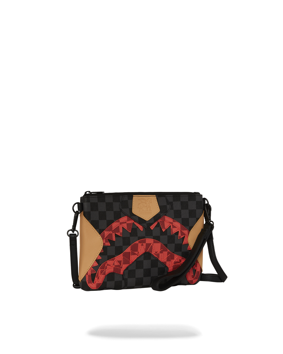 SPRAYGROUND® POUCHETTE EVIL TRIPLE DECKER CROSSOVER CLUTCH