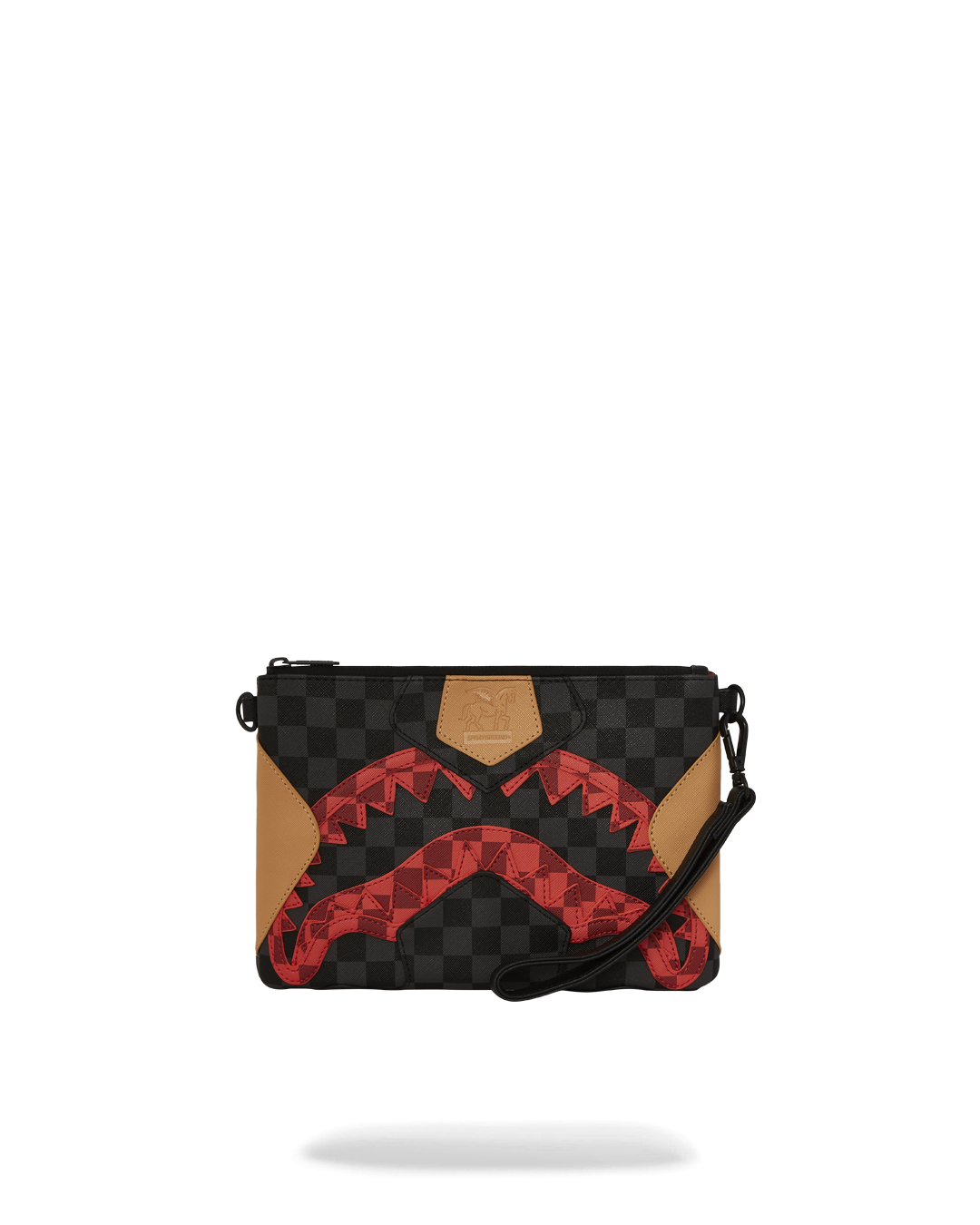 SPRAYGROUND® POUCHETTE EVIL TRIPLE DECKER CROSSOVER CLUTCH