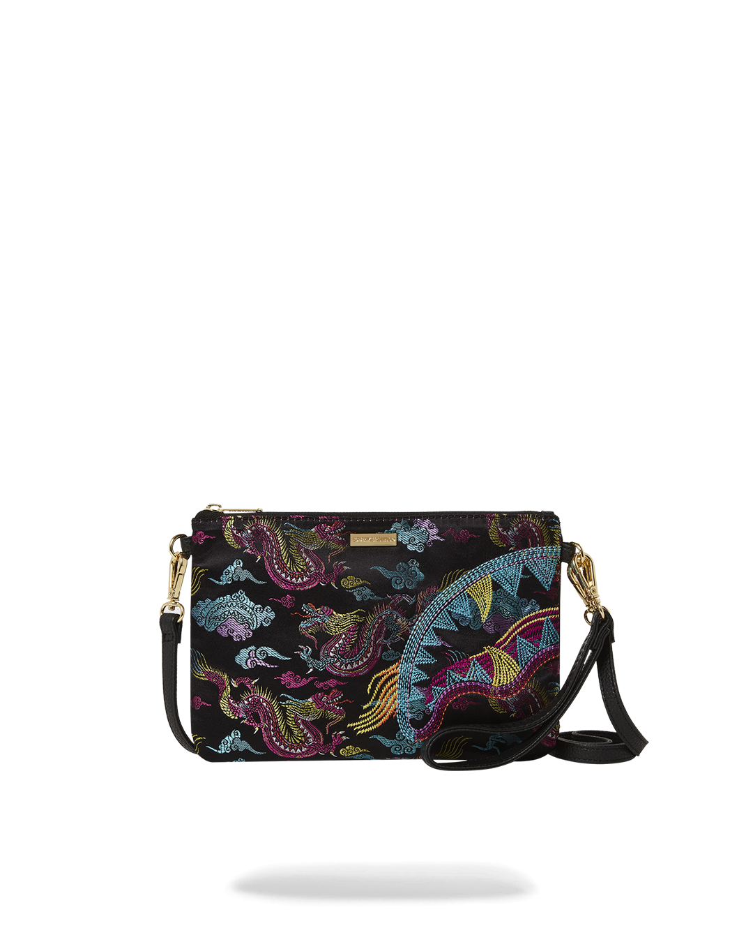 SPRAYGROUND® POUCHETTE EMBROIDERED DRAGONS POUCHETTE