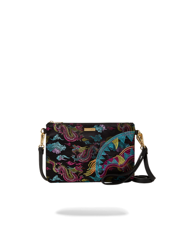 SPRAYGROUND® POUCHETTE EMBROIDERED DRAGONS POUCHETTE