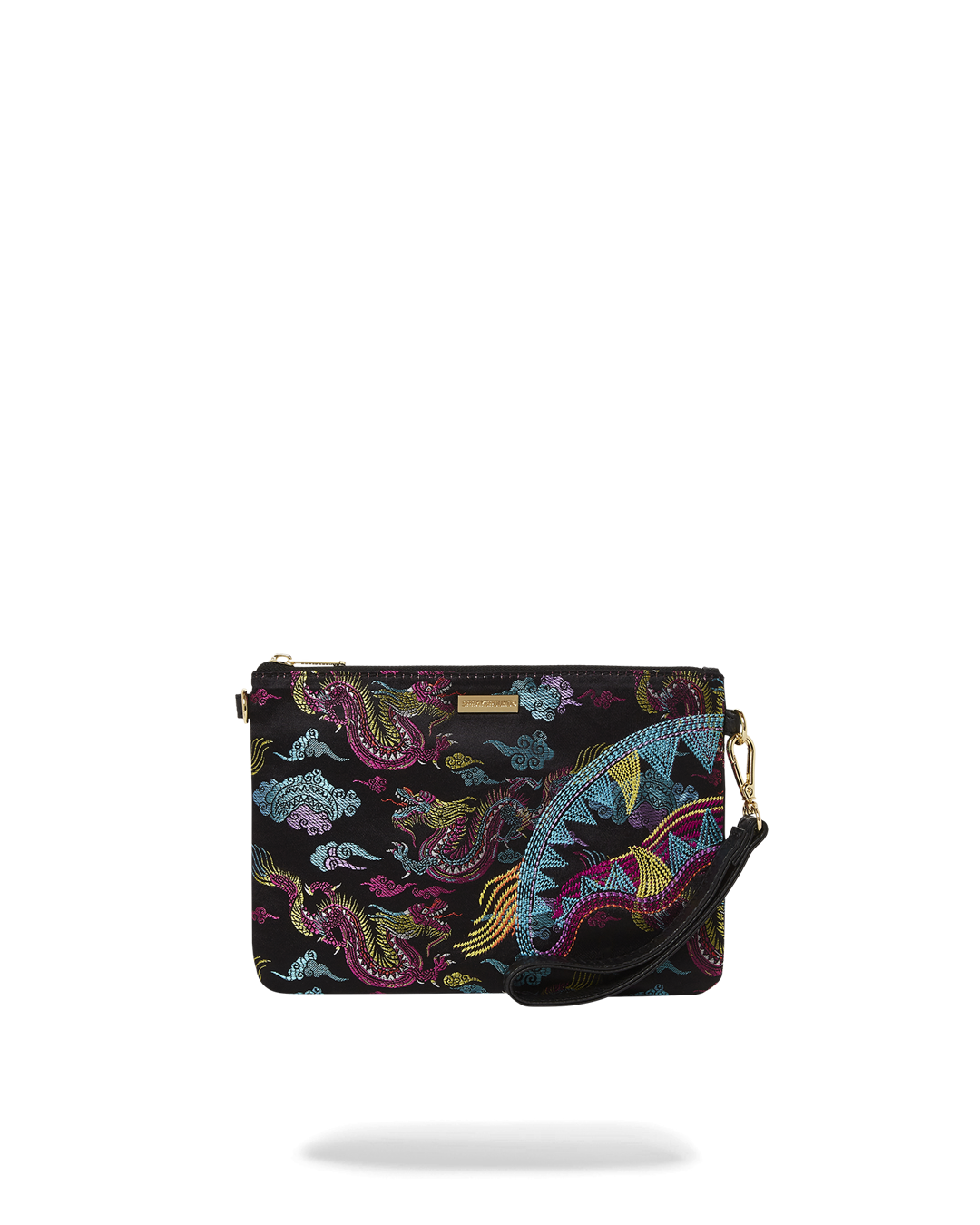 SPRAYGROUND® POUCHETTE EMBROIDERED DRAGONS POUCHETTE