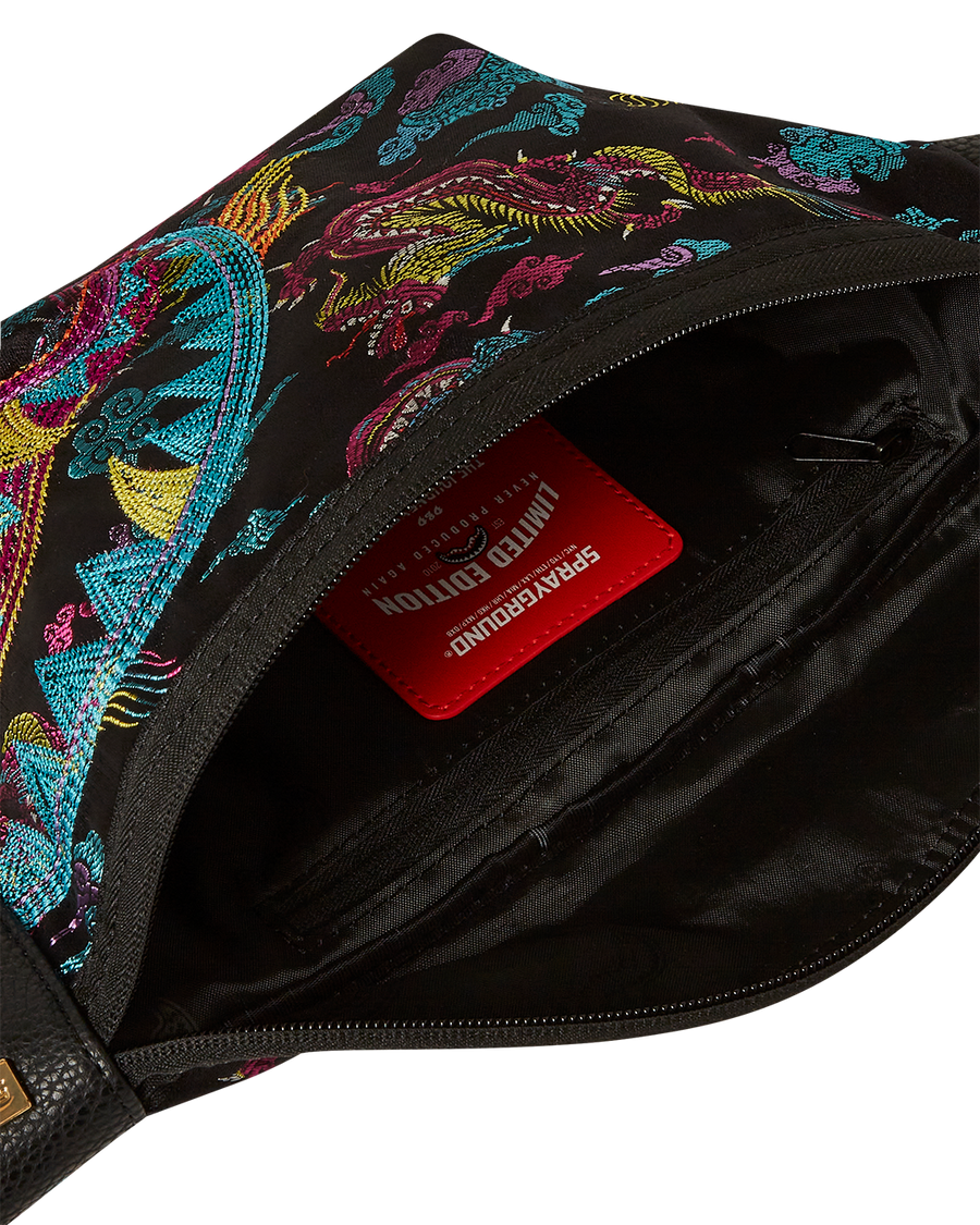 SPRAYGROUND® CROSSBODY EMBROIDERED DRAGONS SAVVY CROSSBODY