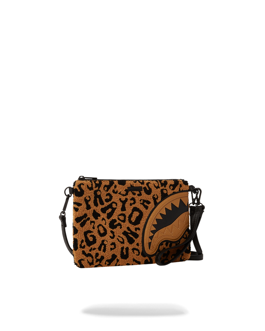 SPRAYGROUND® POUCHETTE CHEETAH CHENILLE POUCHETTE