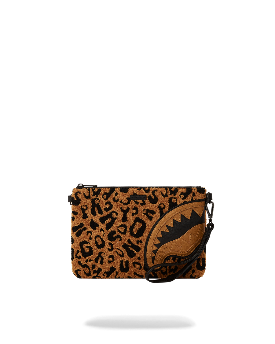 SPRAYGROUND® POUCHETTE CHEETAH CHENILLE POUCHETTE