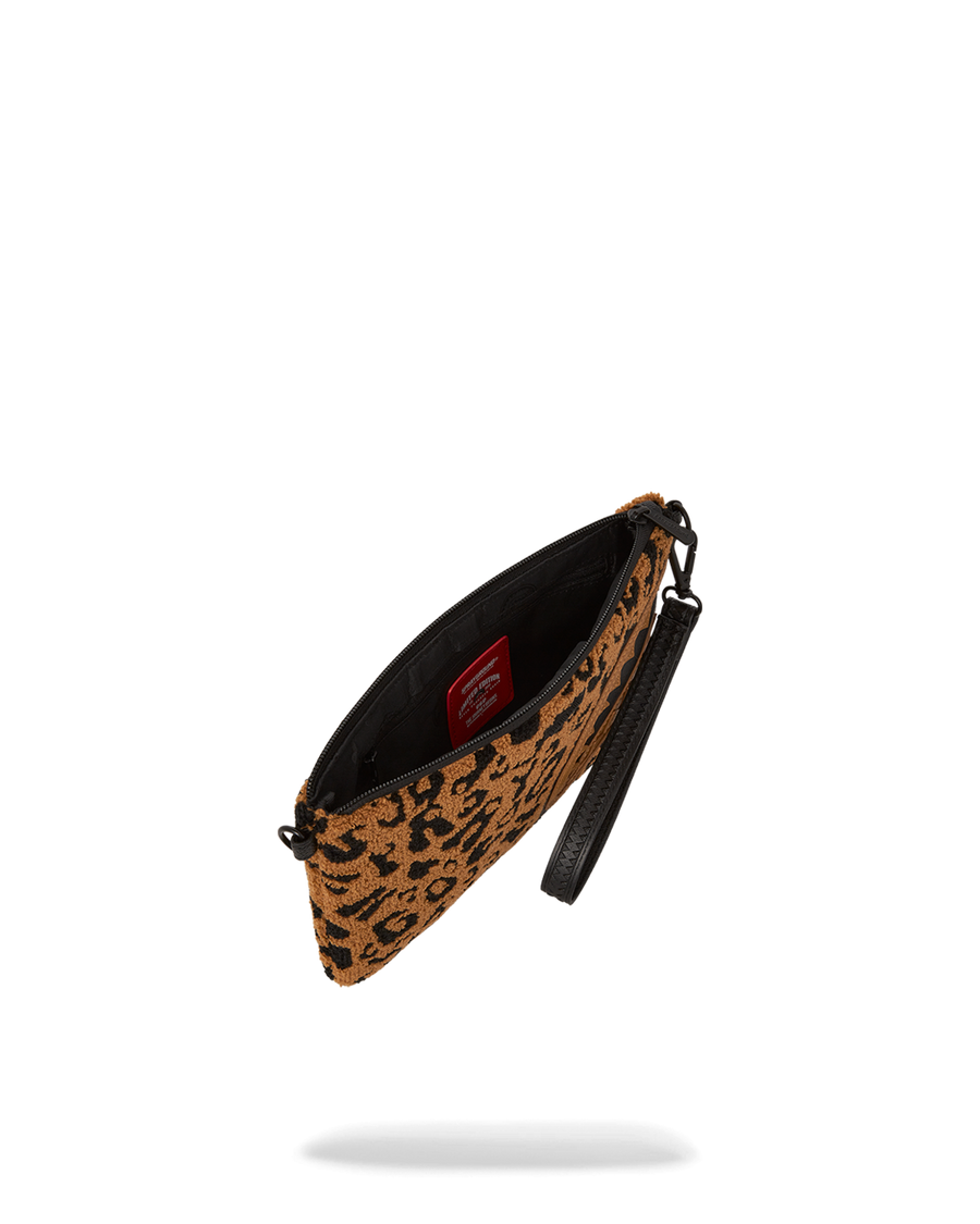 SPRAYGROUND® POUCHETTE CHEETAH CHENILLE POUCHETTE