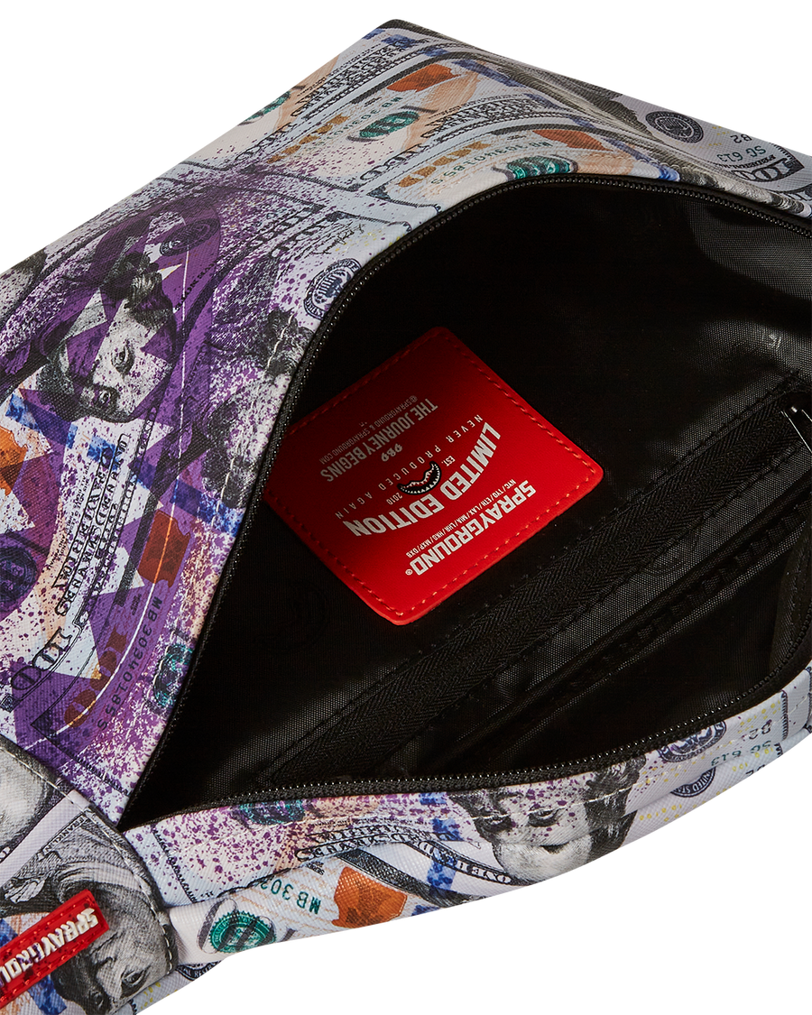 SPRAYGROUND® CROSSBODY MONEY SPLAT SAVVY CROSSBODY