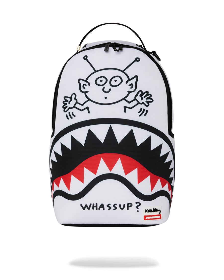 SPRAYGROUND® BACKPACK KEITH HARING WASSUP ALIEN DLX BACKPACK