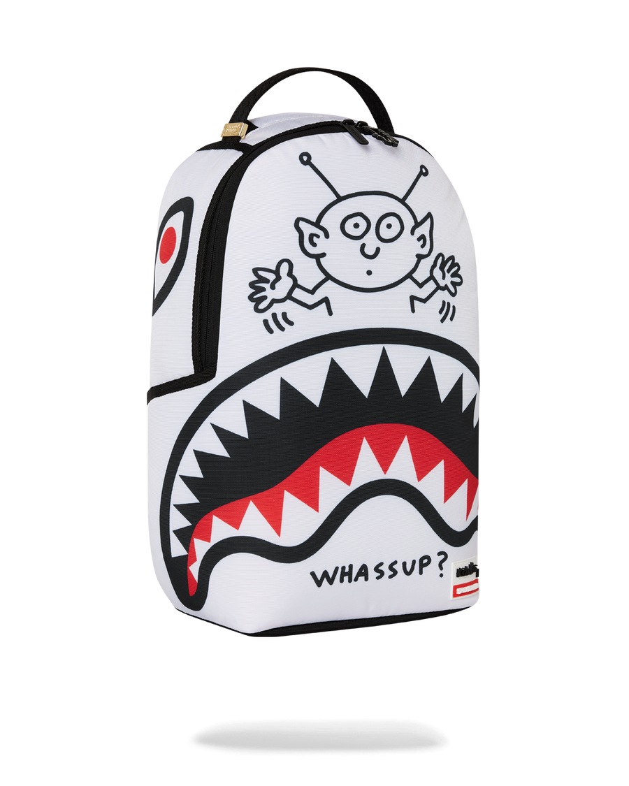 SPRAYGROUND® BACKPACK KEITH HARING WASSUP ALIEN DLX BACKPACK