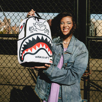 SPRAYGROUND® BACKPACK KEITH HARING WASSUP ALIEN DLX BACKPACK