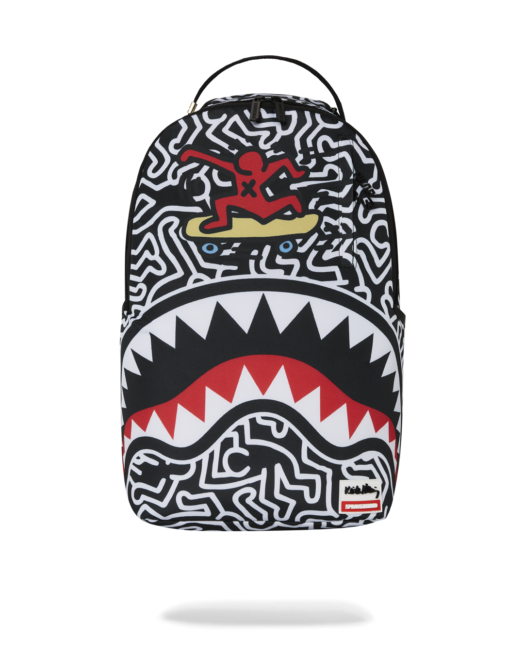 SPRAYGROUND® BACKPACK KEITH HARING SKATER GUY DLXSR BACKPACK