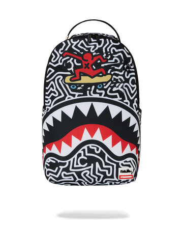 SPRAYGROUND® BACKPACK KEITH HARING SKATER GUY DLXSR BACKPACK