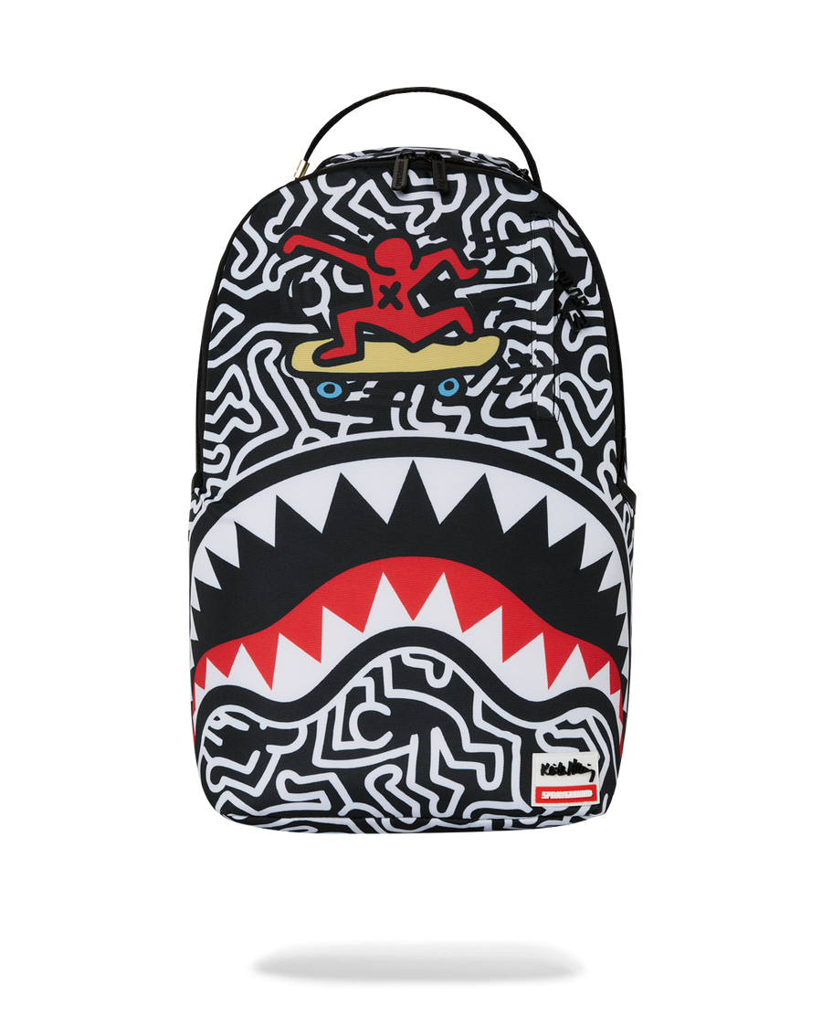 SPRAYGROUND® BACKPACK KEITH HARING SKATER GUY DLXSR BACKPACK