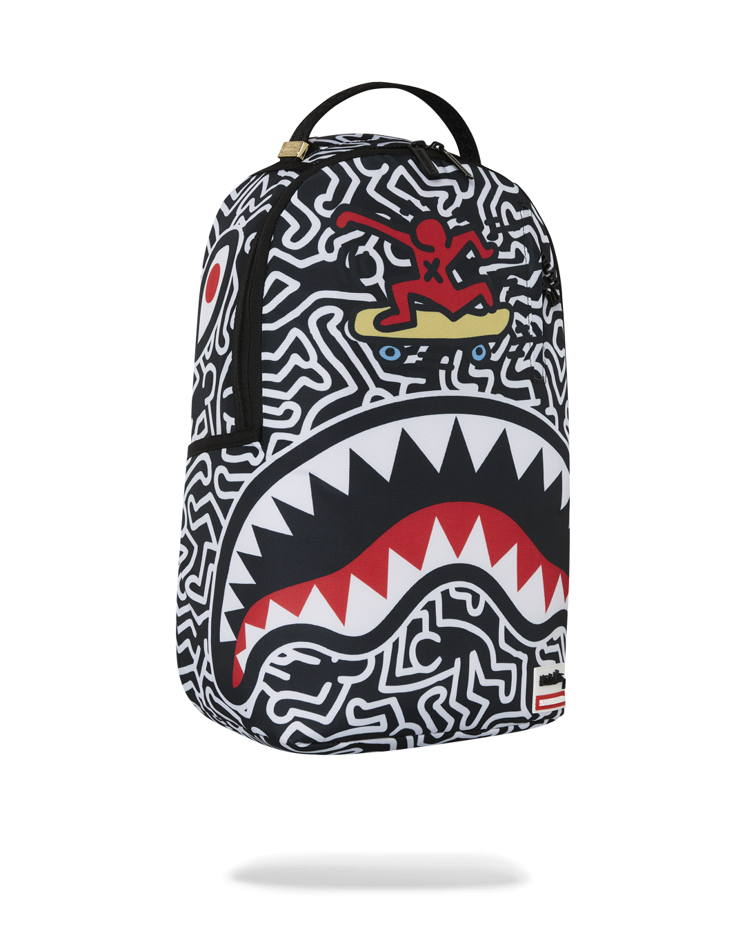 SPRAYGROUND® BACKPACK KEITH HARING SKATER GUY DLXSR BACKPACK