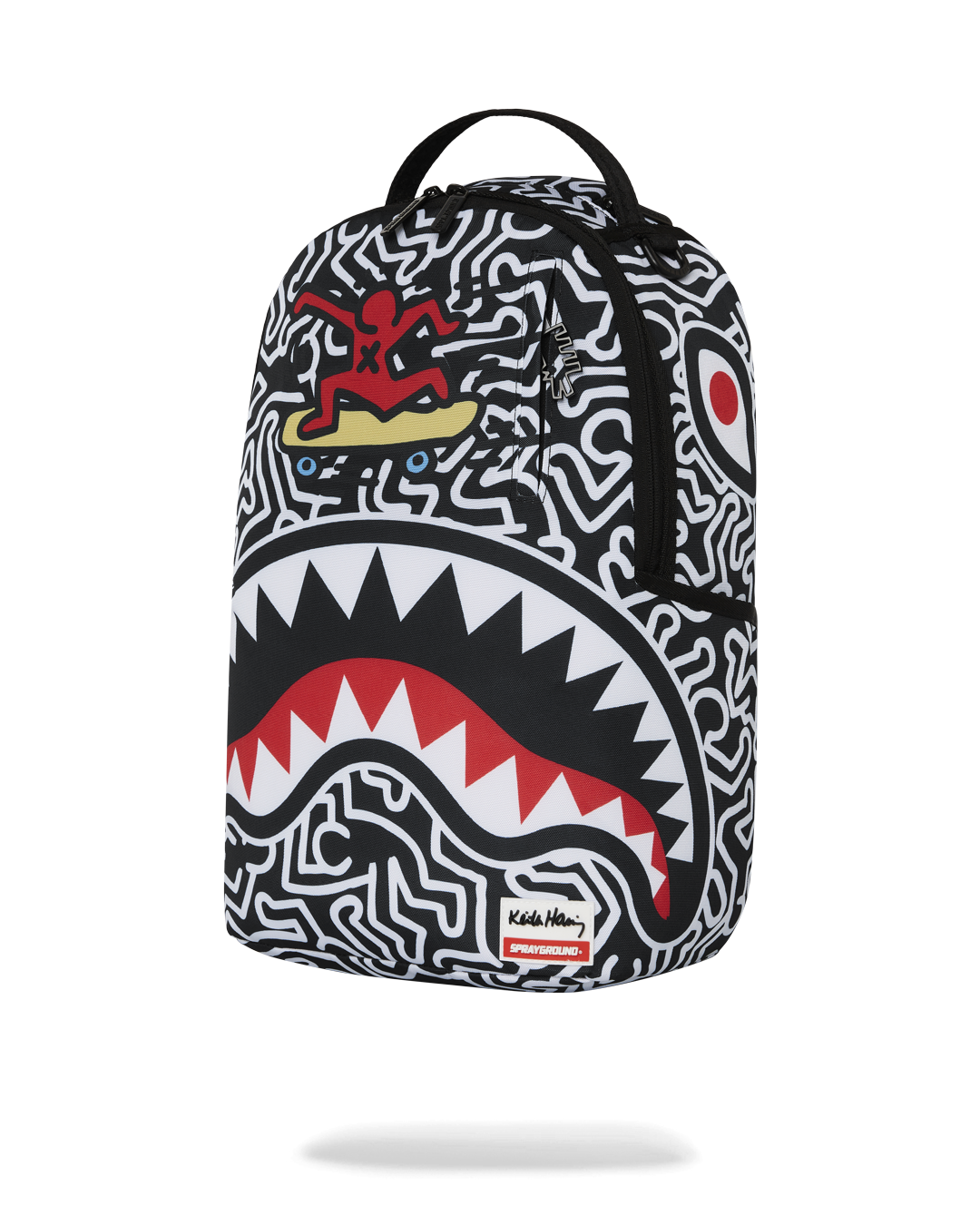 SPRAYGROUND® BACKPACK KEITH HARING SKATER GUY DLXSR BACKPACK