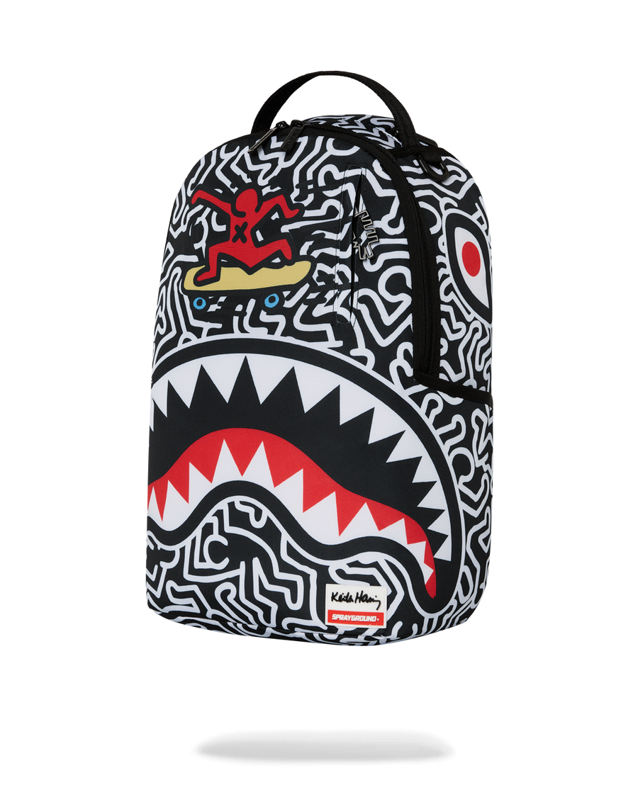 SPRAYGROUND® BACKPACK KEITH HARING SKATER GUY DLXSR BACKPACK