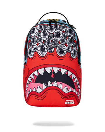 SPRAYGROUND® BACKPACK JORGE RODRIGUEZ EYEZ RED MONSTER BACKPACK