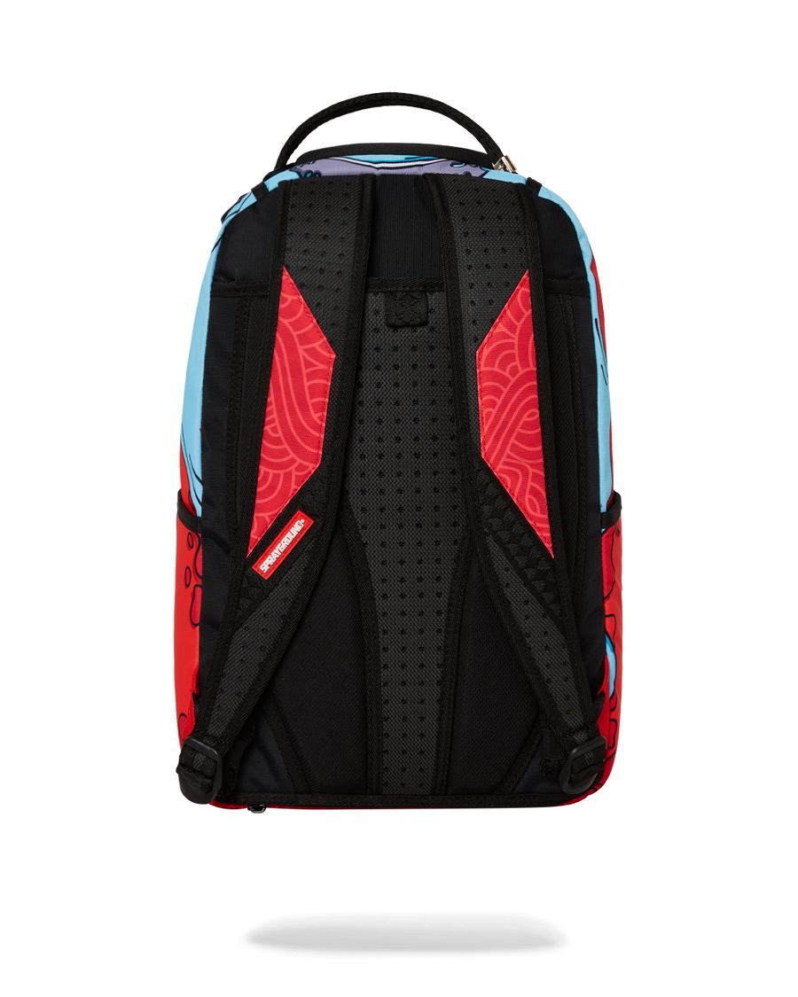 SPRAYGROUND® BACKPACK JORGE RODRIGUEZ EYEZ RED MONSTER BACKPACK