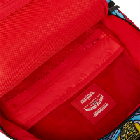 SPRAYGROUND® BACKPACK JORGE RODRIGUEZ EYEZ RED MONSTER BACKPACK