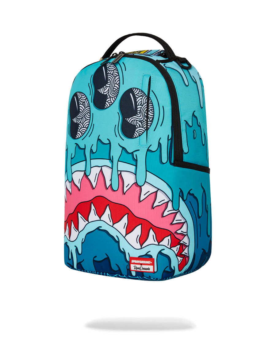 SPRAYGROUND® BACKPACK JORGE RODRIGUEZ BLUE DRIPZ BACKPACK