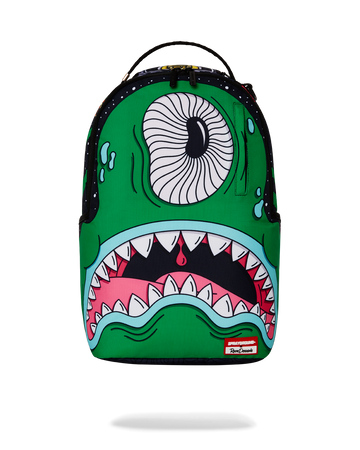 SPRAYGROUND® BACKPACK JORGE RODRIGUEZ GREEN ALIEN BACKPACK