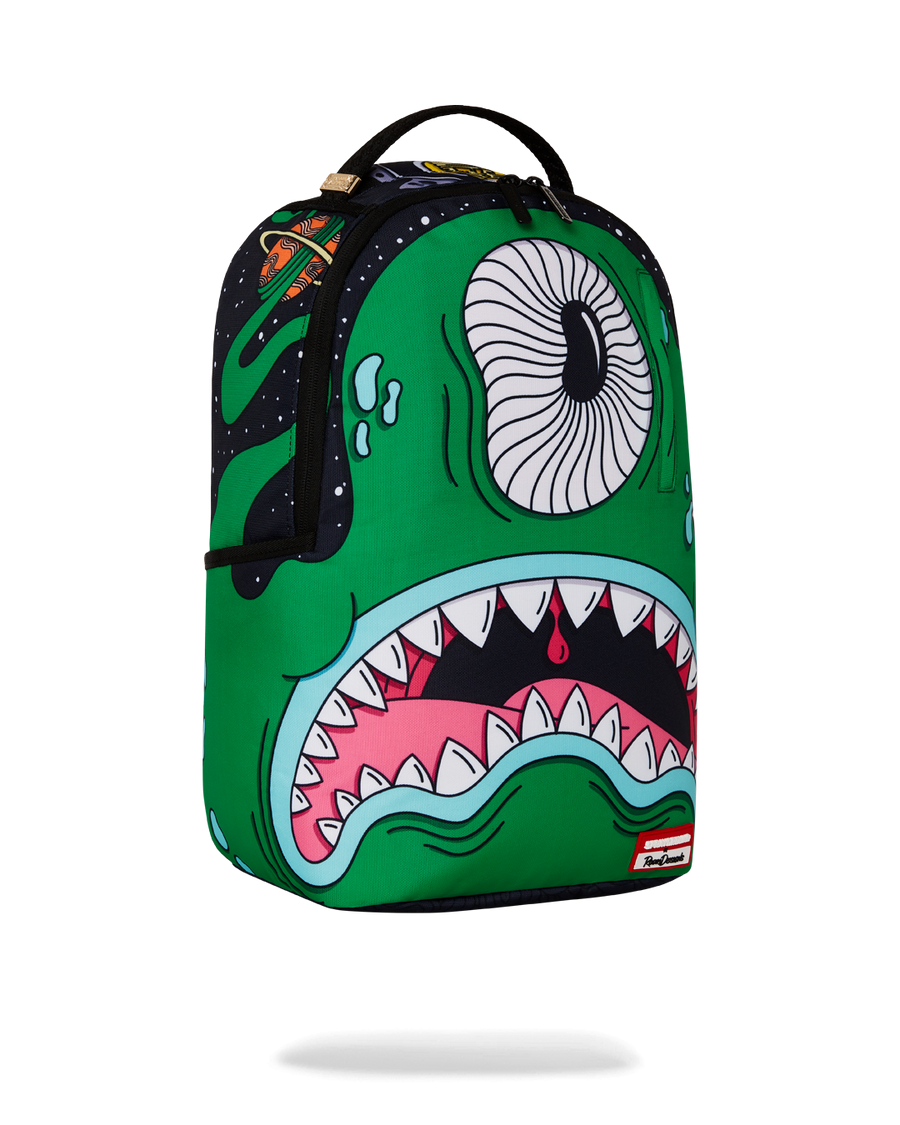 SPRAYGROUND® BACKPACK JORGE RODRIGUEZ GREEN ALIEN BACKPACK