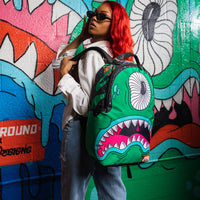 SPRAYGROUND® BACKPACK JORGE RODRIGUEZ GREEN ALIEN BACKPACK