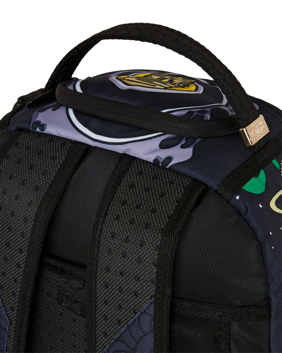 SPRAYGROUND® BACKPACK JORGE RODRIGUEZ GREEN ALIEN BACKPACK