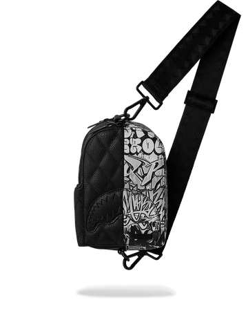 SPRAYGROUND® SLING HALF GRAFF QUILTED BACKPACK SLING