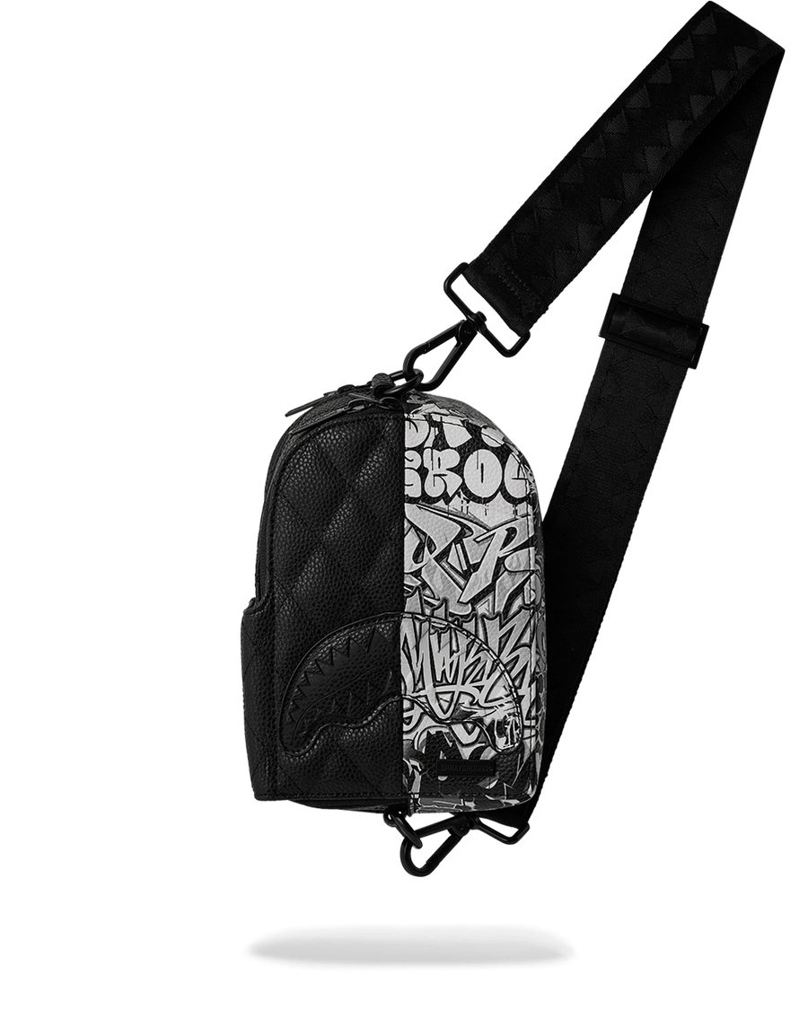 SPRAYGROUND® SLING HALF GRAFF QUILTED BACKPACK SLING