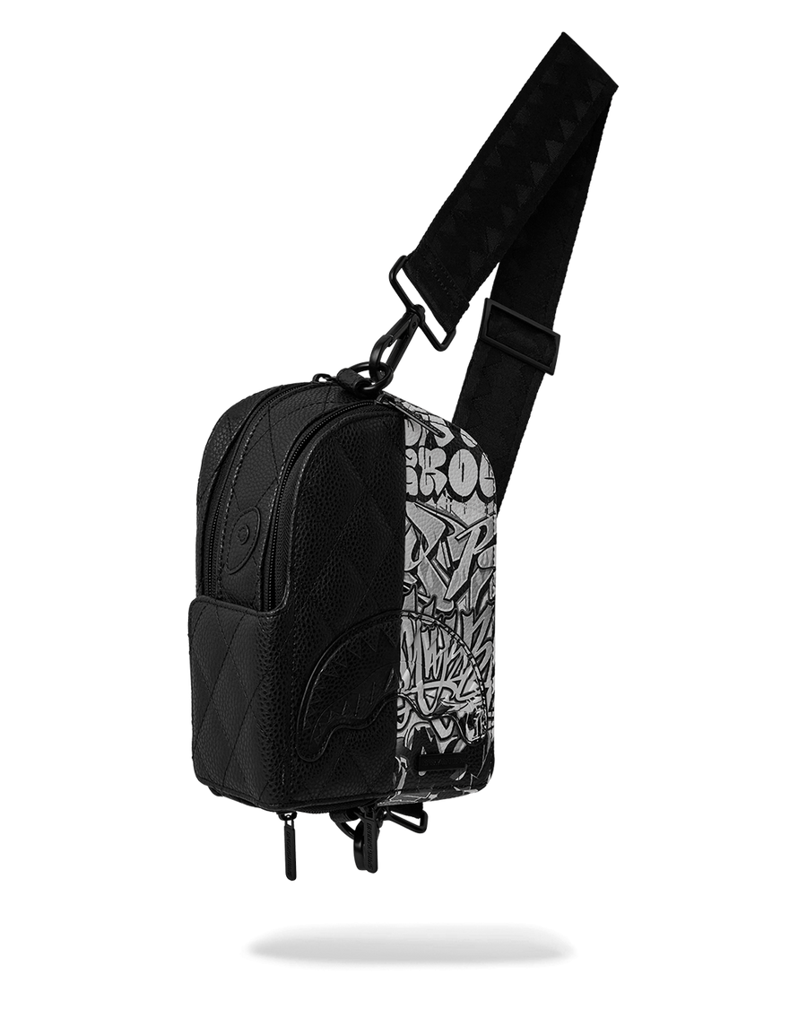 SPRAYGROUND® SLING HALF GRAFF QUILTED BACKPACK SLING